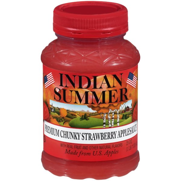 Premium Chunky Strawberry Applesauce
