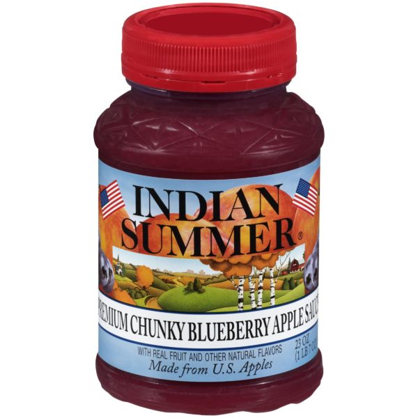 Premium Chunky Blueberry Applesauce