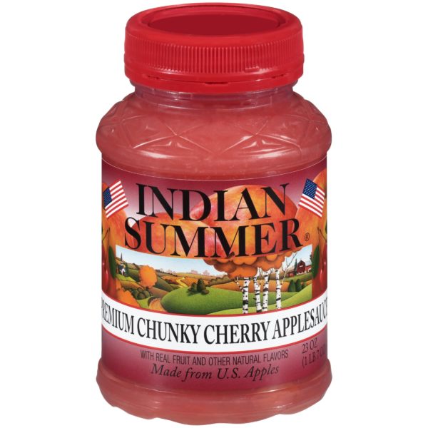 Premium Chunky Cherry Applesauce