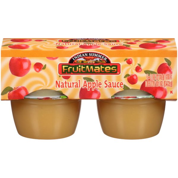 Single Serve Natural Applesauce