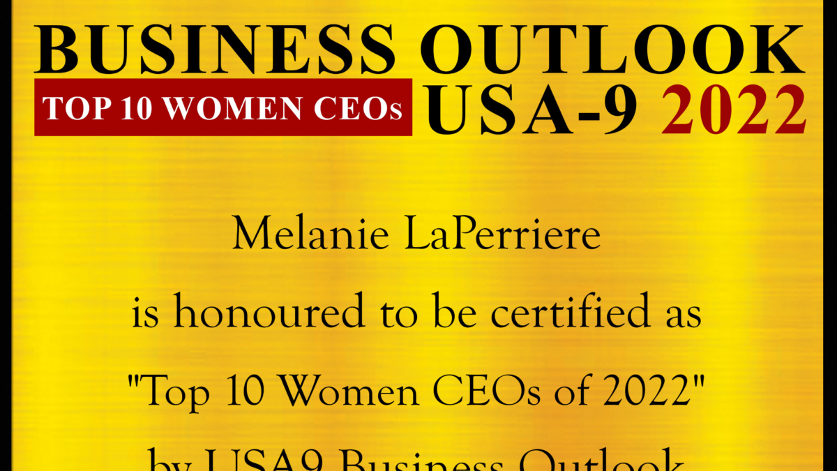 an image of certificate for Melanie