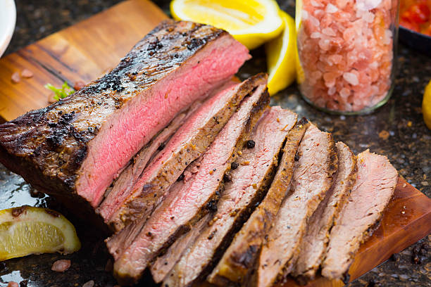 london broil stock image